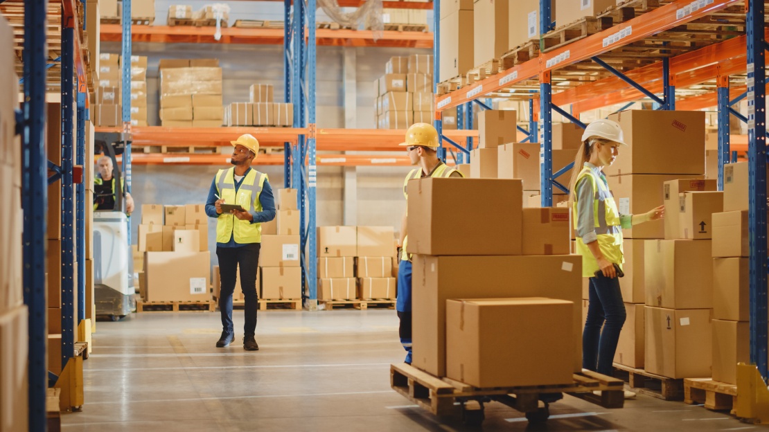 Types flux chaîne logistique