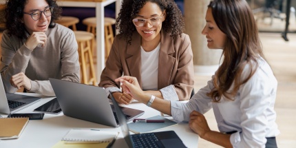 A logistics manager assesses port operations facing climate risks