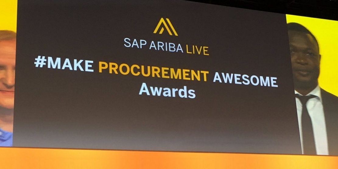 SAP Ariba Live Manutan Make Procurement Awesome Awards