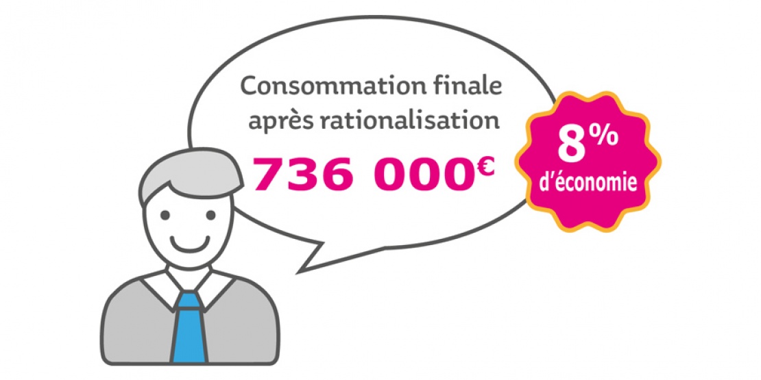 Infographie marque propre distributeur rationalisation optimisation achats économies