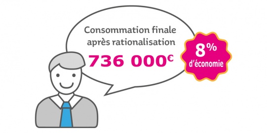 Infographie marque propre distributeur rationalisation optimisation achats économies