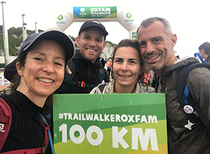 Team of Oxfam Trek