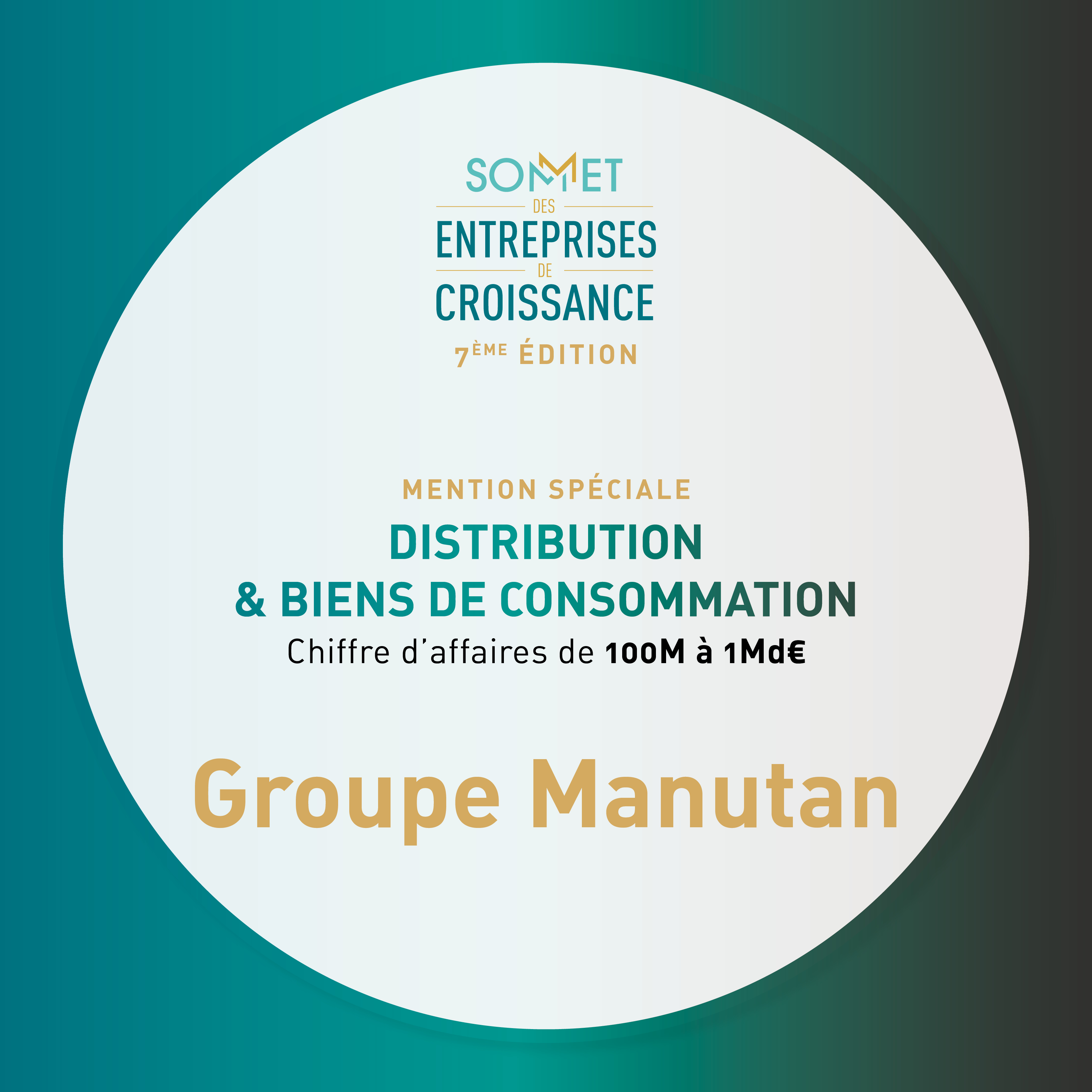 Macaron Sommet des entreprises de croissance