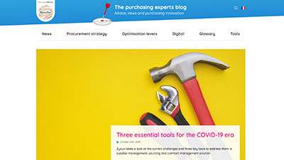 Visual of the Blog of Manutan purchasing experts