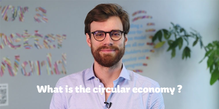 Photo of Pierre-Emmanuel Saint-Esprit, Circular Economy Director of the Manutan Group