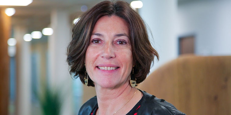 Photo de Claudine Banzet, directrice générale adjointe des Papeteries Pichon, filiale du groupe Manutan