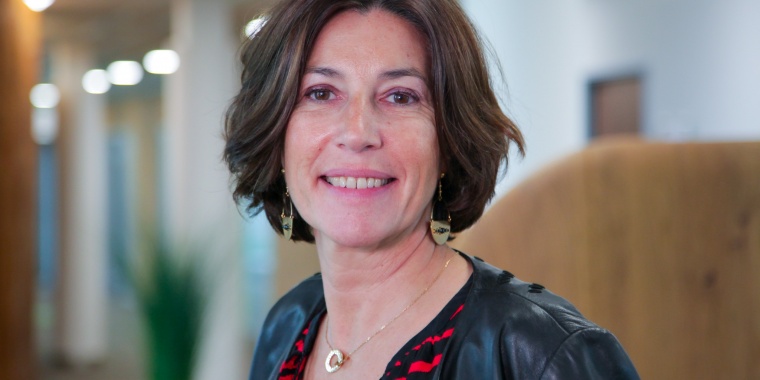 Photo of Claudine Banzet, Deputy Managing Director of Papeteries Pichon, a subsidiary of the Manutan Group