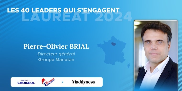 Pierre-Olivier Brial nommé parmi les 40 leaders qui s'engagent