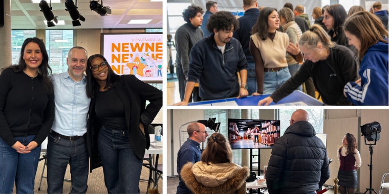 photo montage of the event