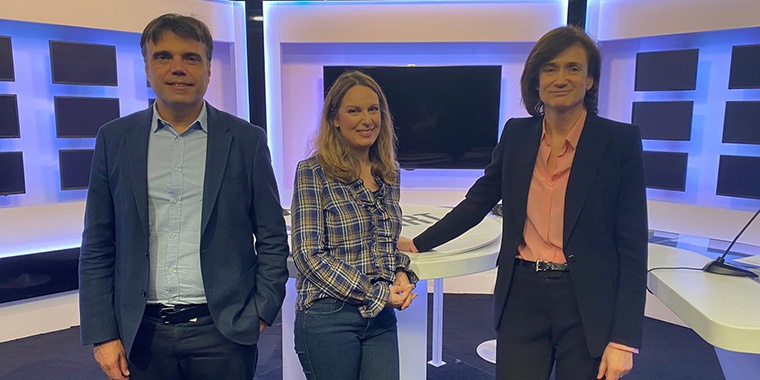 Shooting of the smart@work show