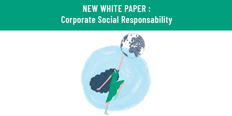 Cover of Manutan France white paper about CSR