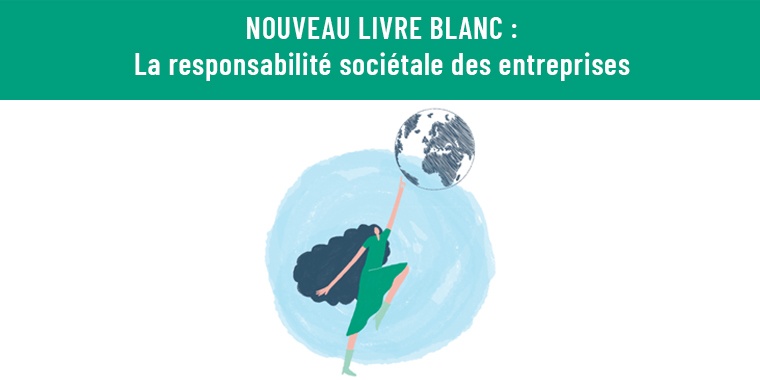 Couverture du livre blanc sur la Responsabilité Sociétale des Entreprises