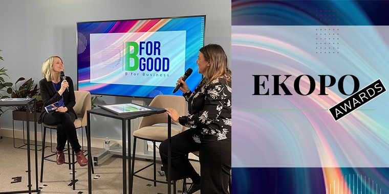 Manutan receives bronze award at Ekopo Awards in the Social Innovation category