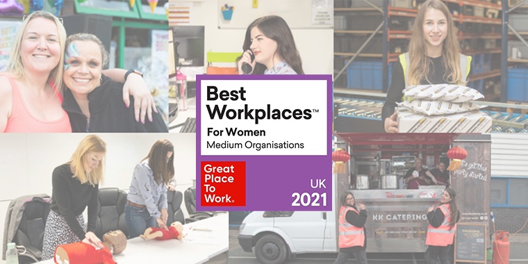 Visuel Best workplaces for women