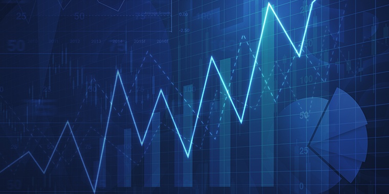 Visual of a financial chart