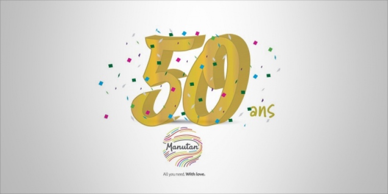 Visuel 50 ans de Manutan