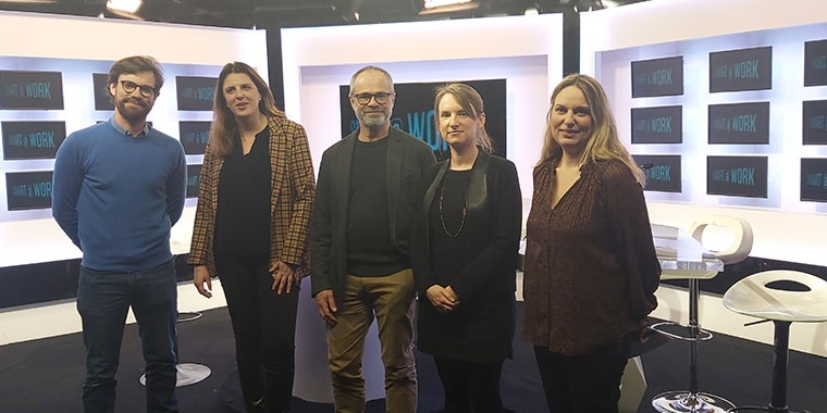 Photo de Emanuelle Ledoux, Marie Castelli, Xavier Laurent, Pierre-Emnanuel Saint-Esprit et Aurélie Planeix